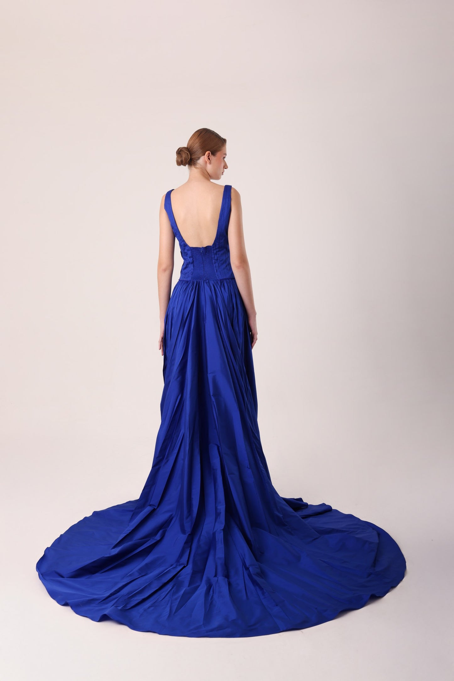 Vestido Lirio Azul Rey