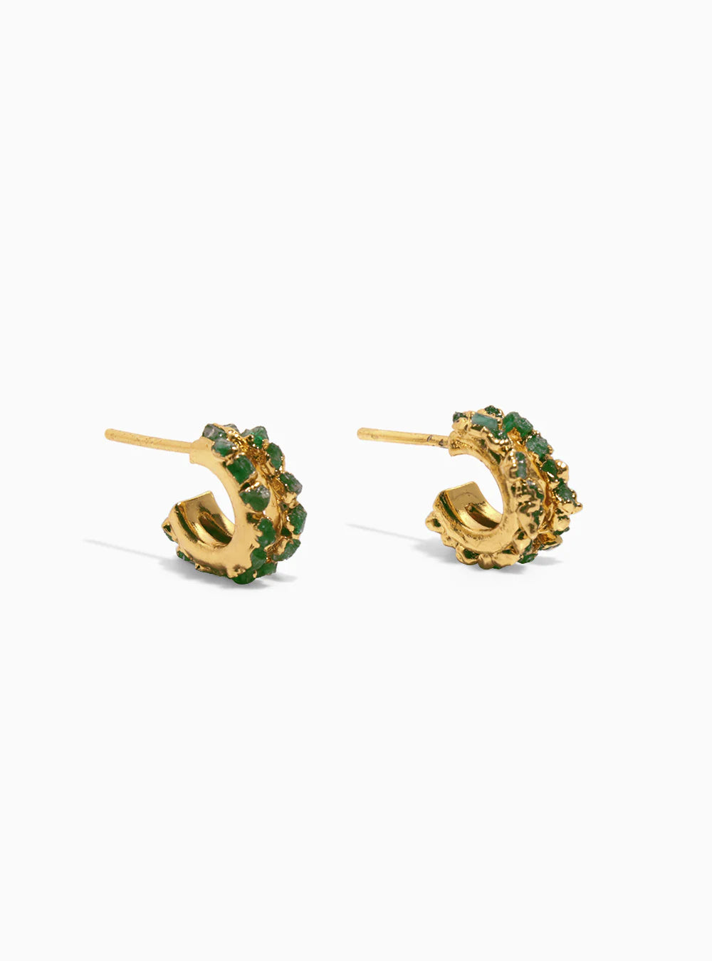 Arete Micro Squared Hoops