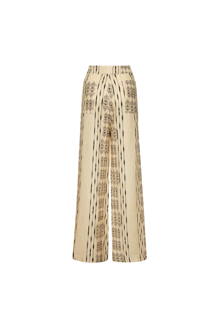 Pant Bohemio Amarillo Amarre