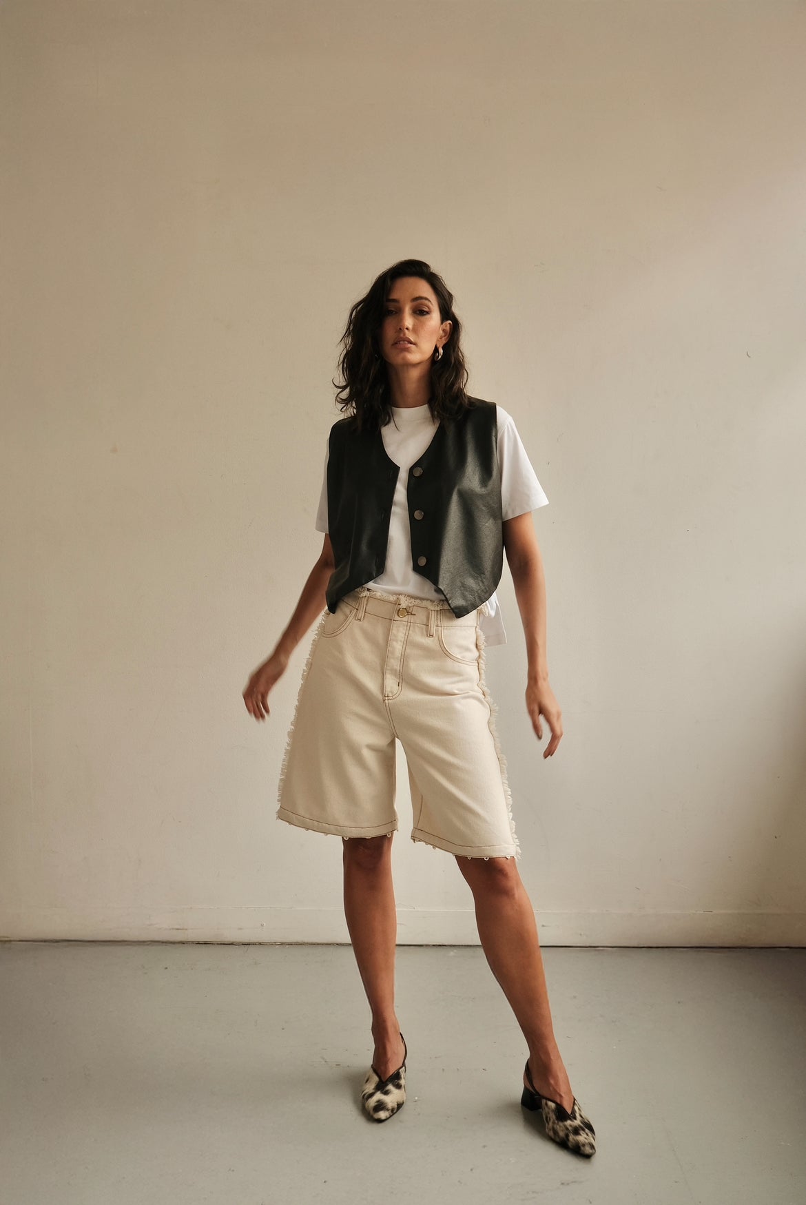 Pantalon Mystic Ecru