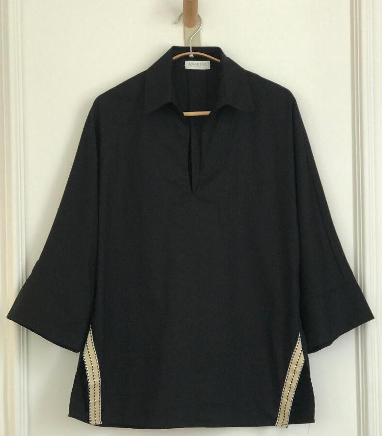 Camisa Relajada Black
