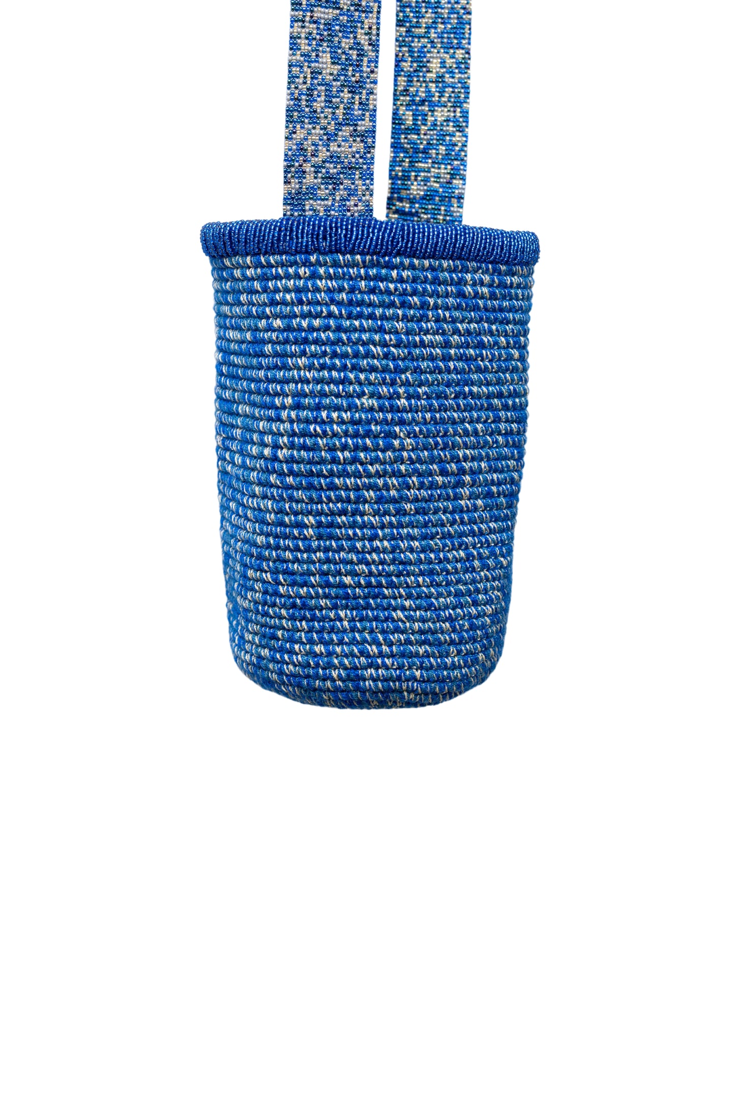 Mochila Renacer Matizada Asa Recamada Maxipetunia Azul 13x20
