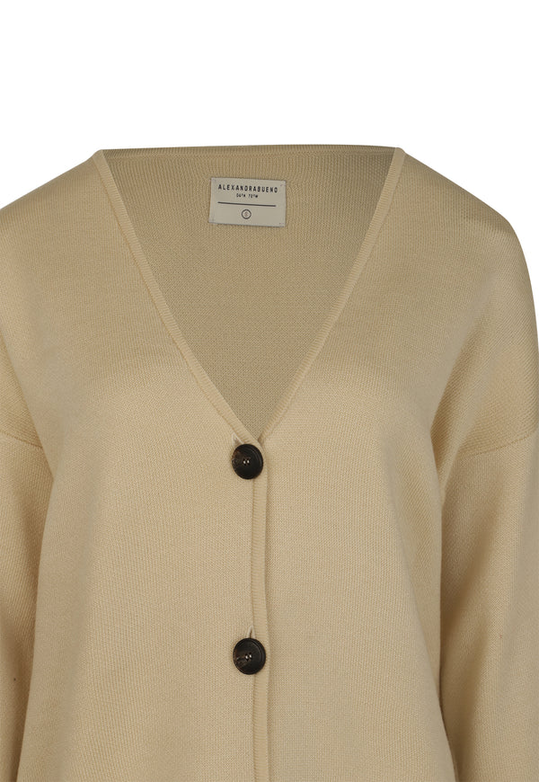 Sweater Almond Milk Knit Ivory