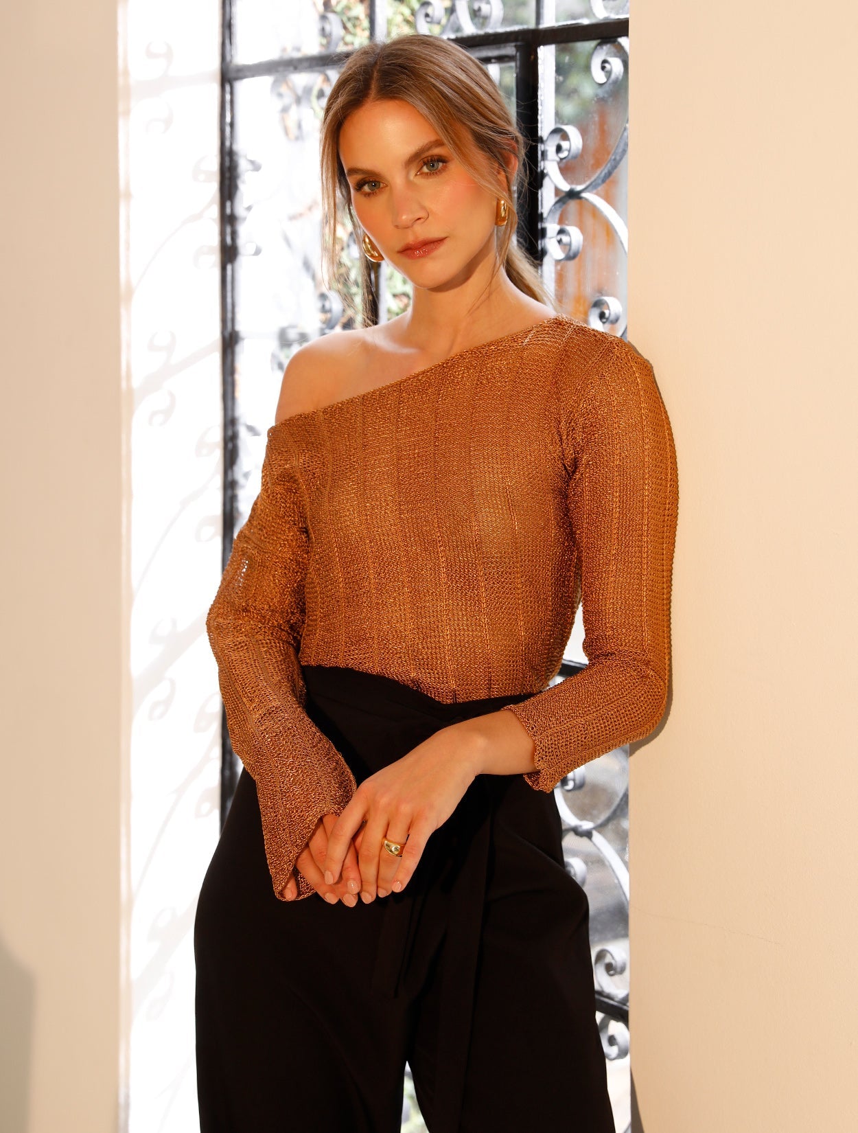 Blusa Daphne Cobre