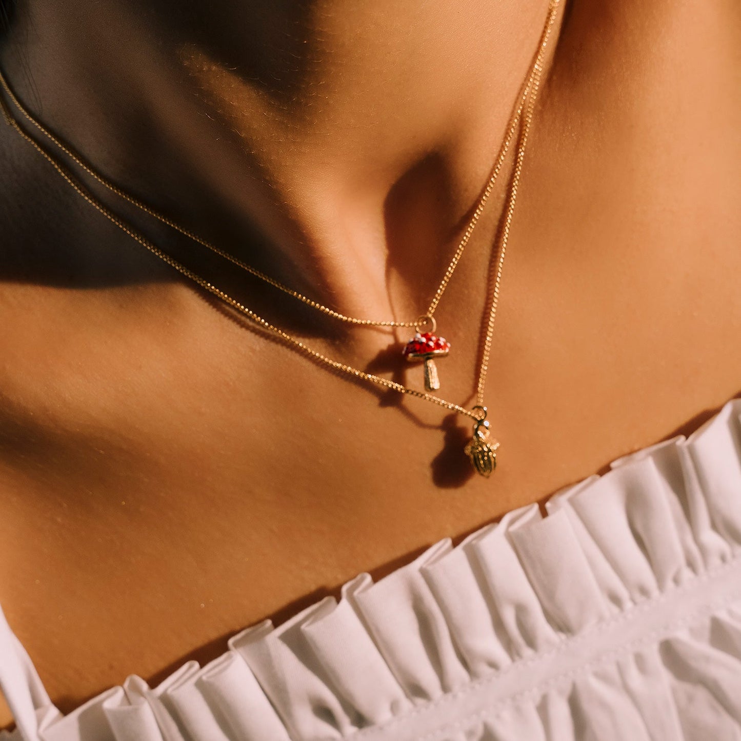 Collar Corto Seta