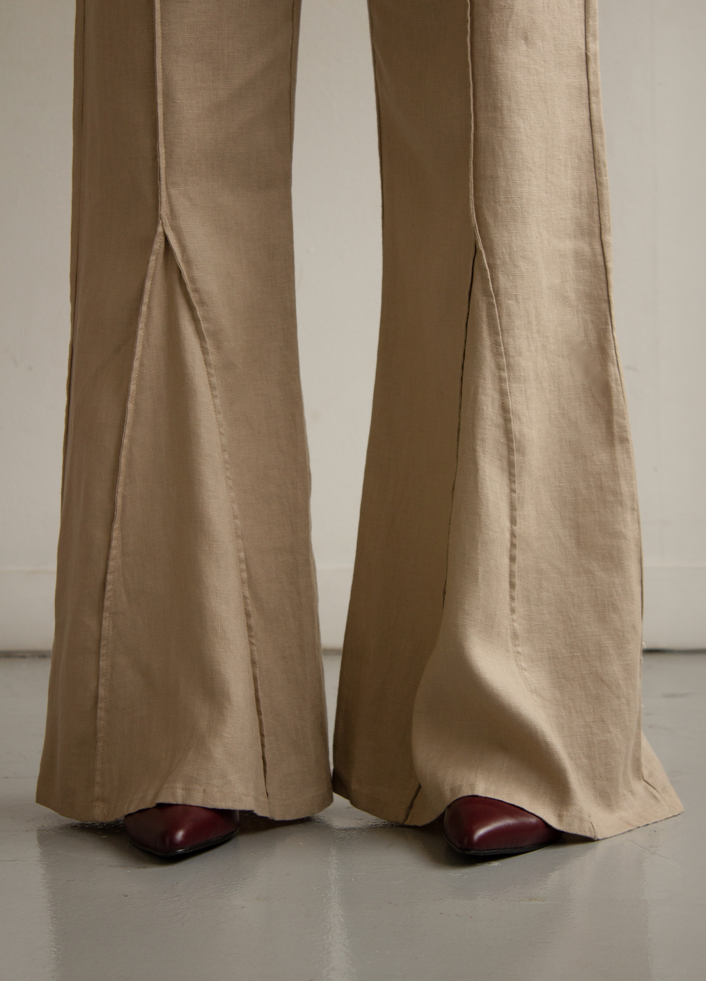 Pantalón Aire de Lino Mocca