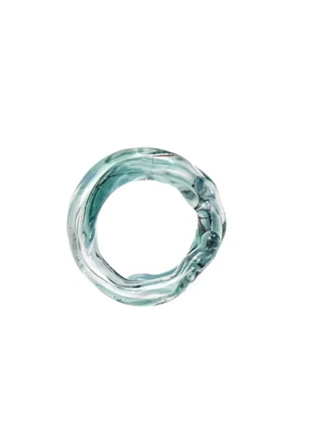 Anillo Soplo Remolino Azul