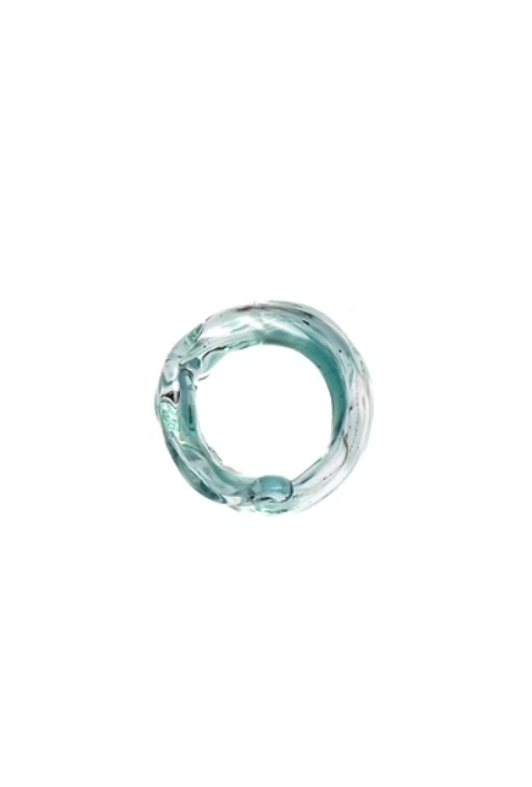 Anillo Soplo Remolino Azul