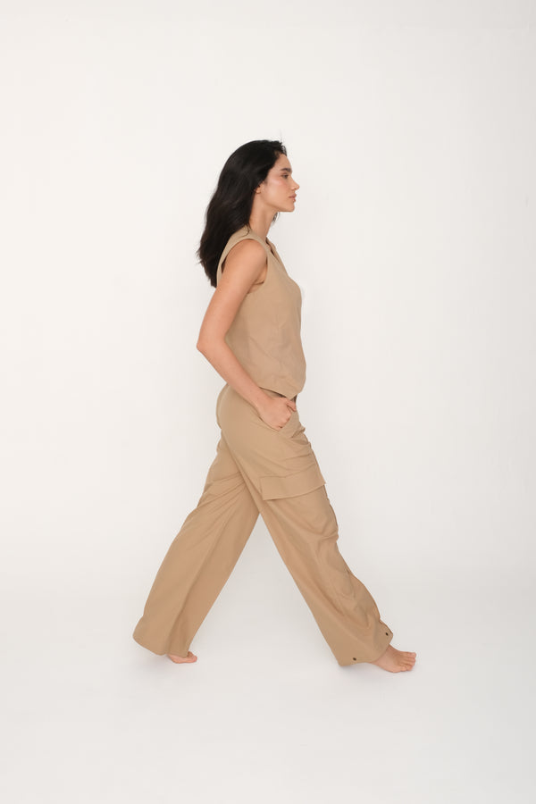 Pantalon Habla Camel