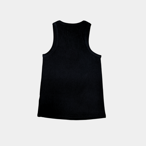 Top Lemon Black Tank