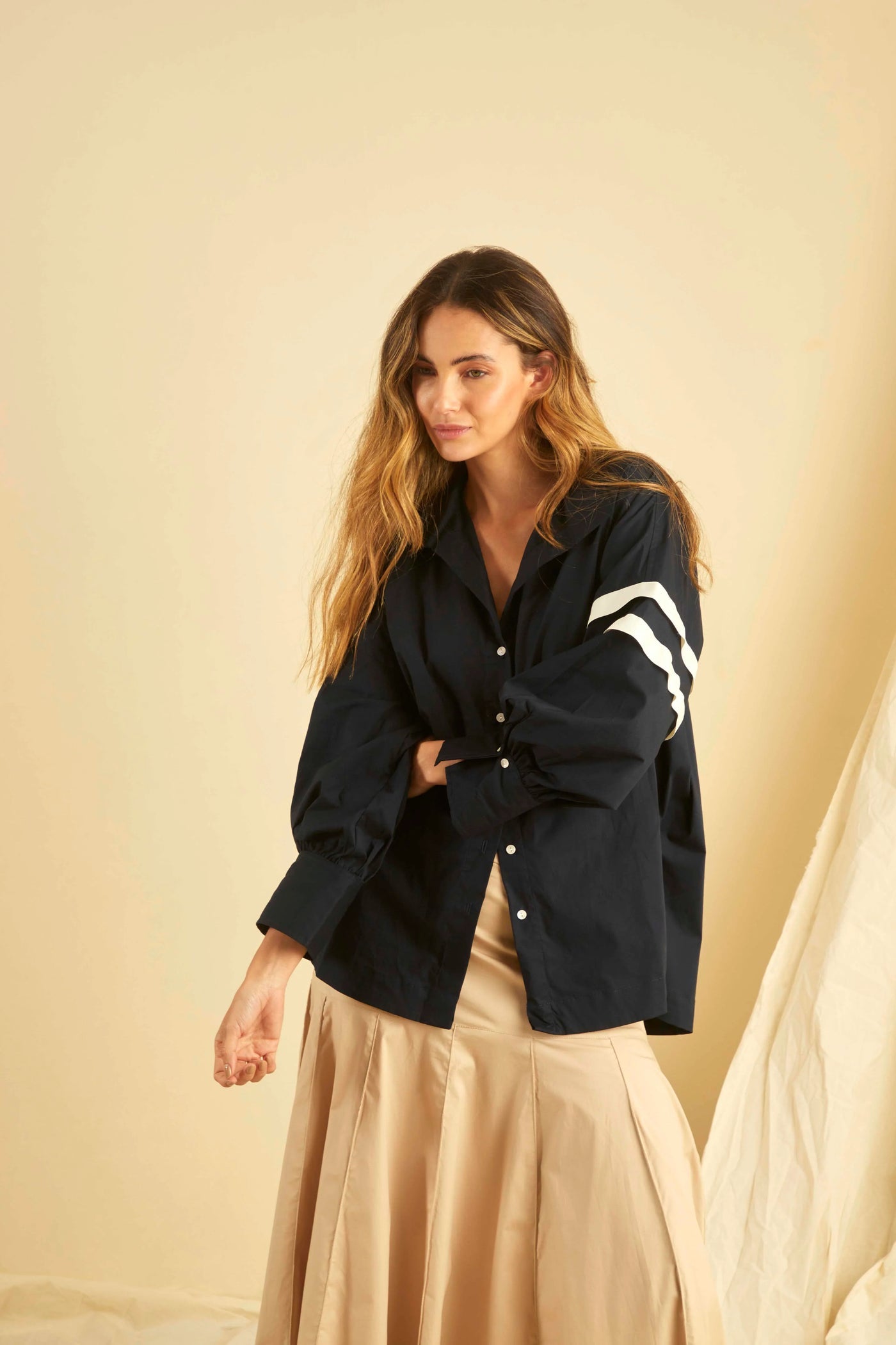 Camisa Diva Navy