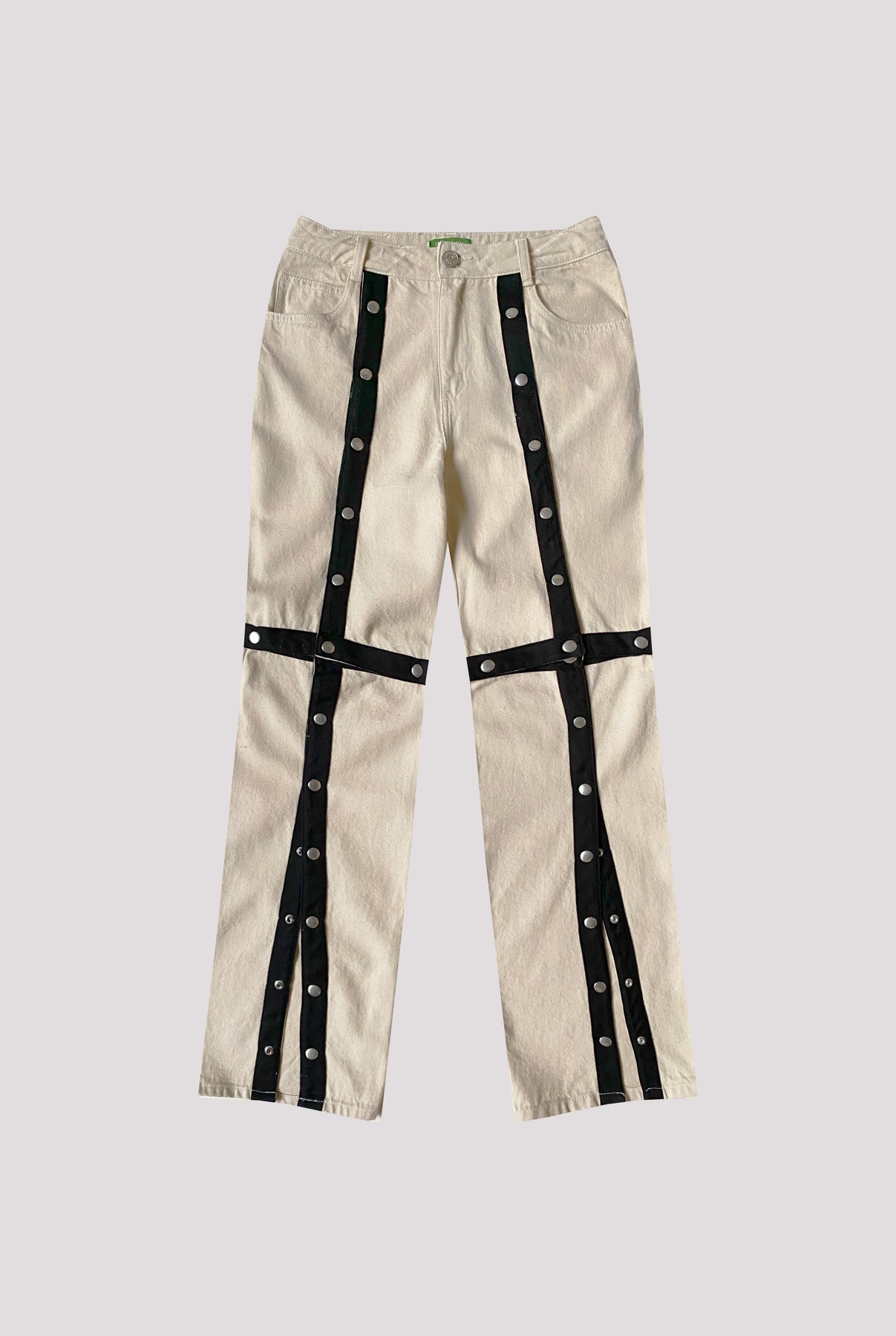 Jean Broches Off Withe
