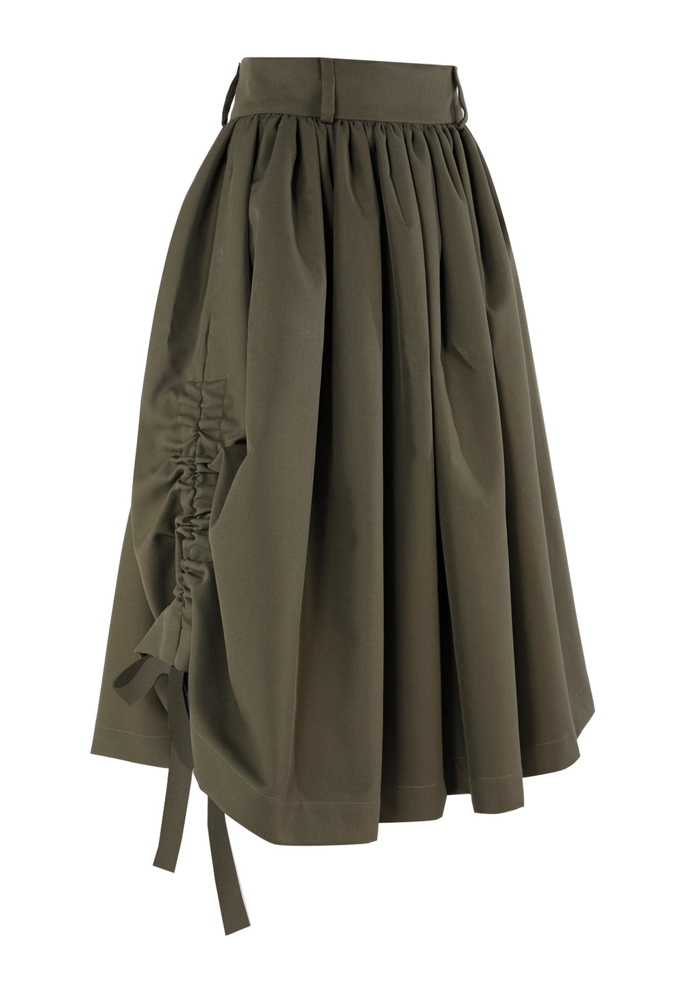 Skirt Cotton Coulisse Verde