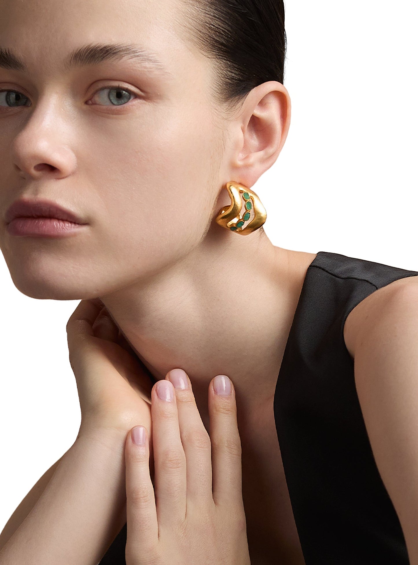 Aretes Mina Verde