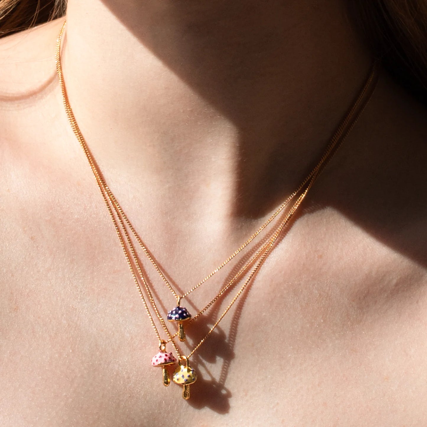 Collar Corto Seta Pink