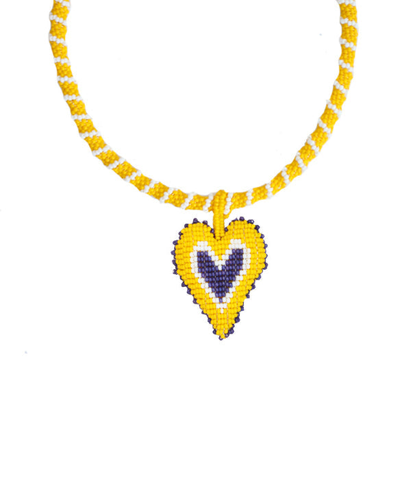 Collar Smile Short Amarillo