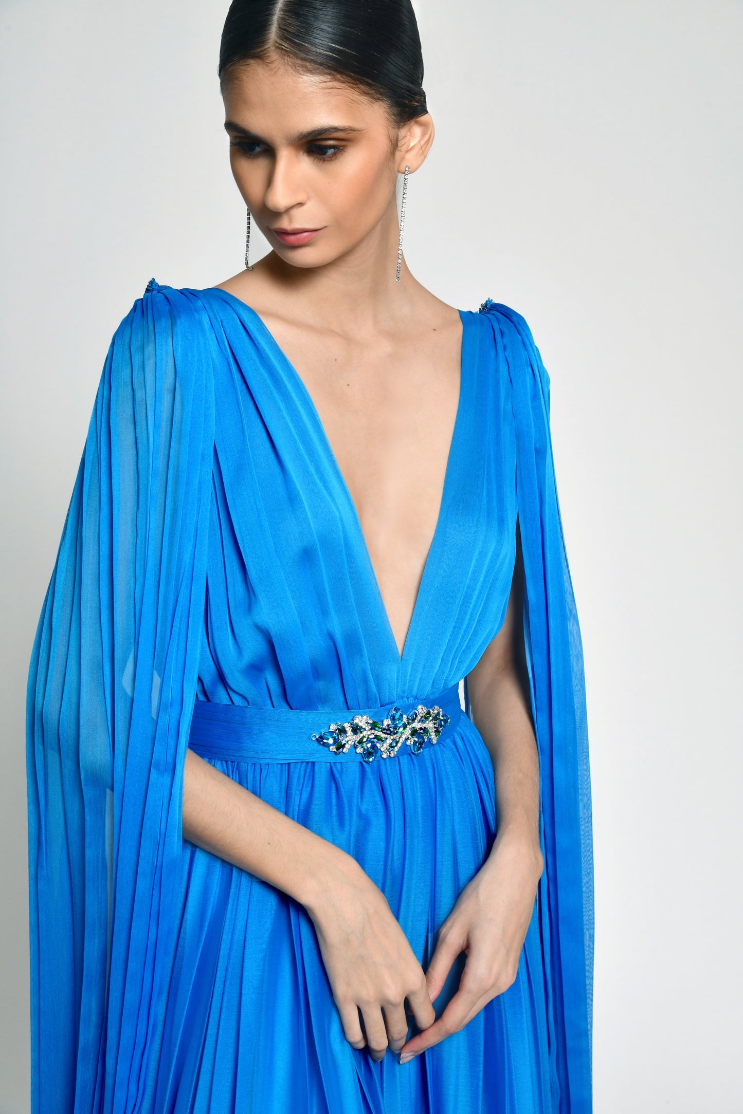 Vestido Olympia Azul