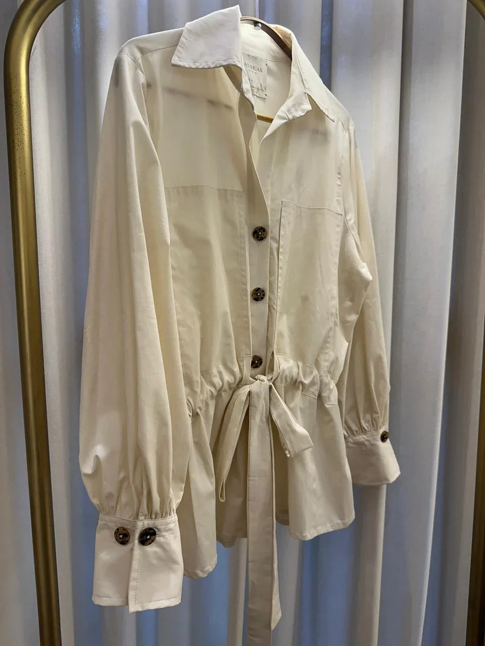 Camisa Festival Ivory