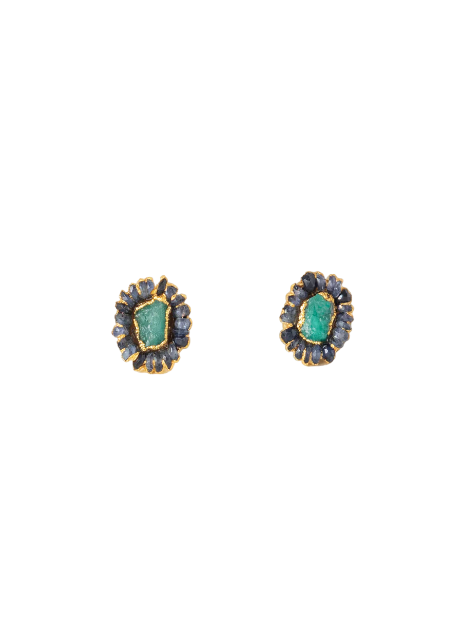 Aretes Margarita Stud Zafiro