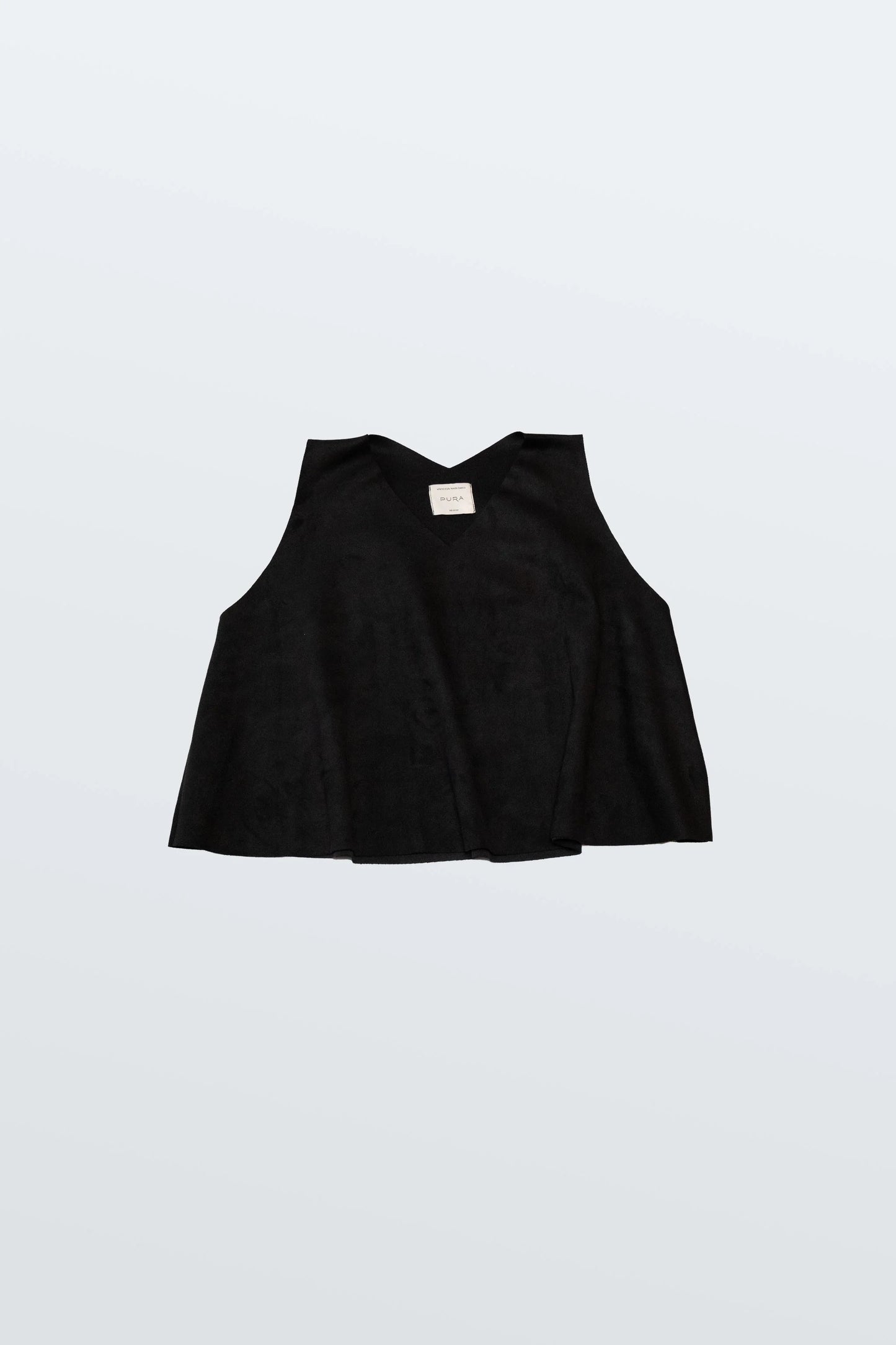 Camisa Basica Corta Negro