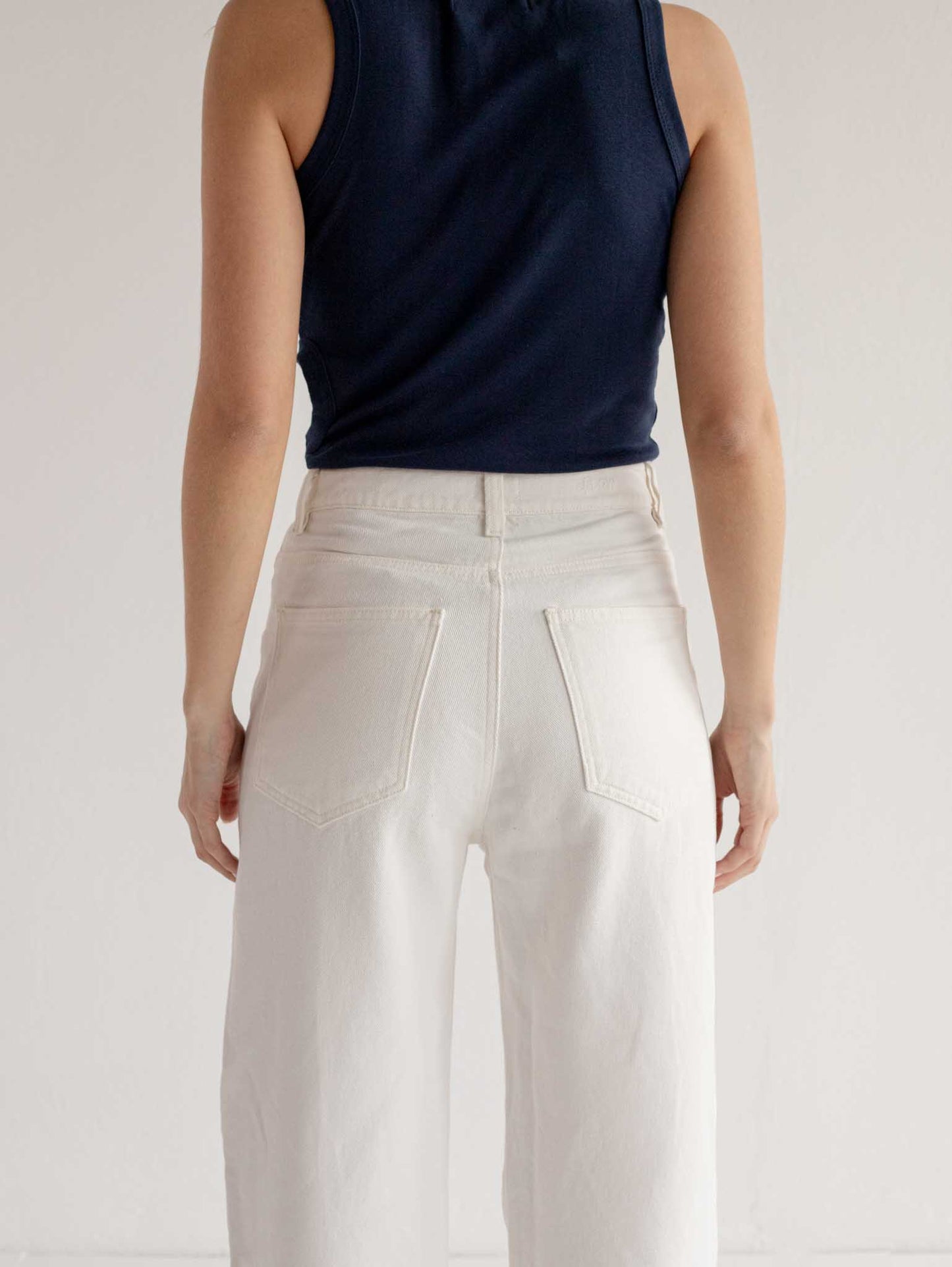 Jean Pocket Fresh Off White