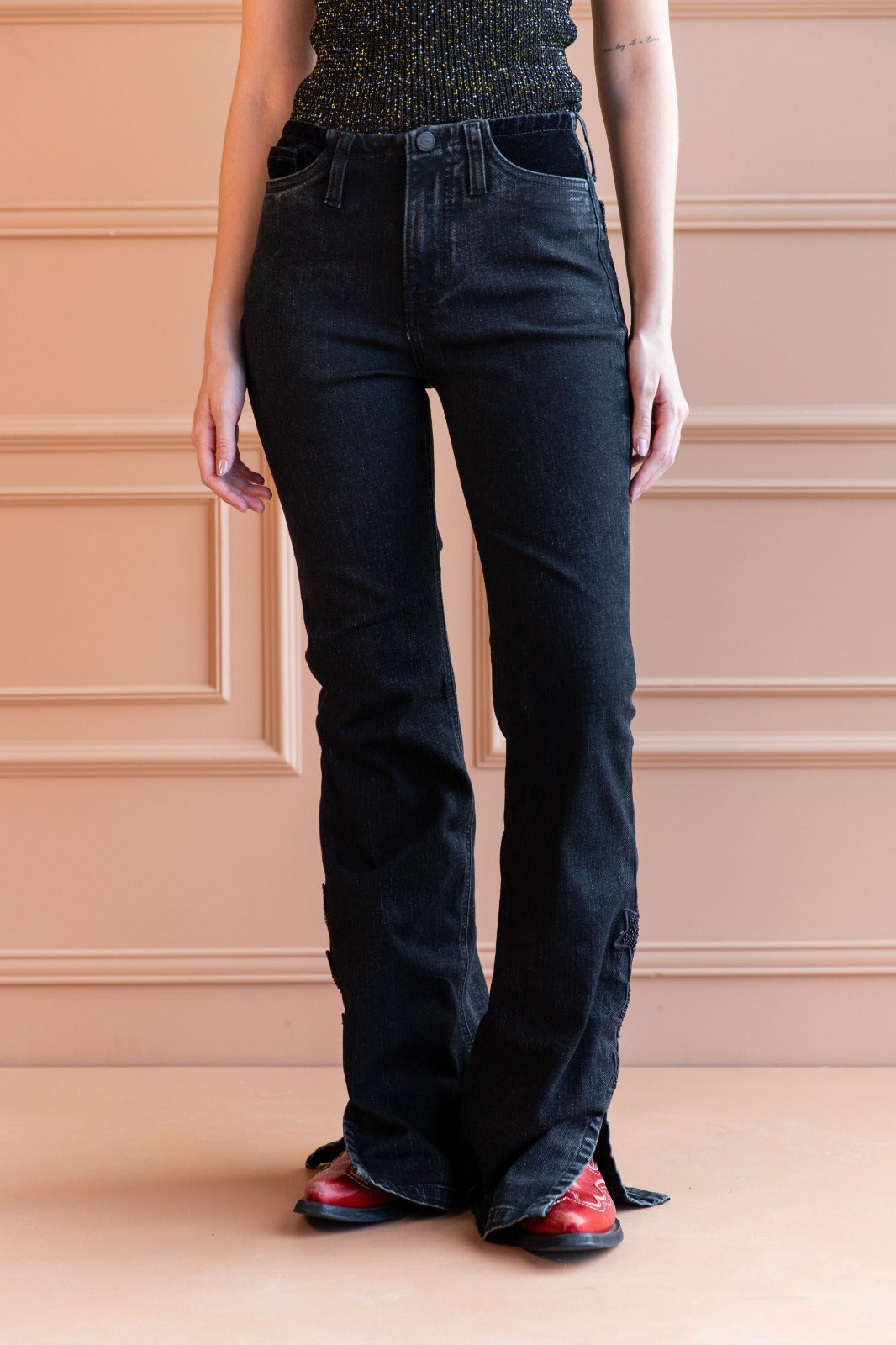 Jean Denim Velvet Leia