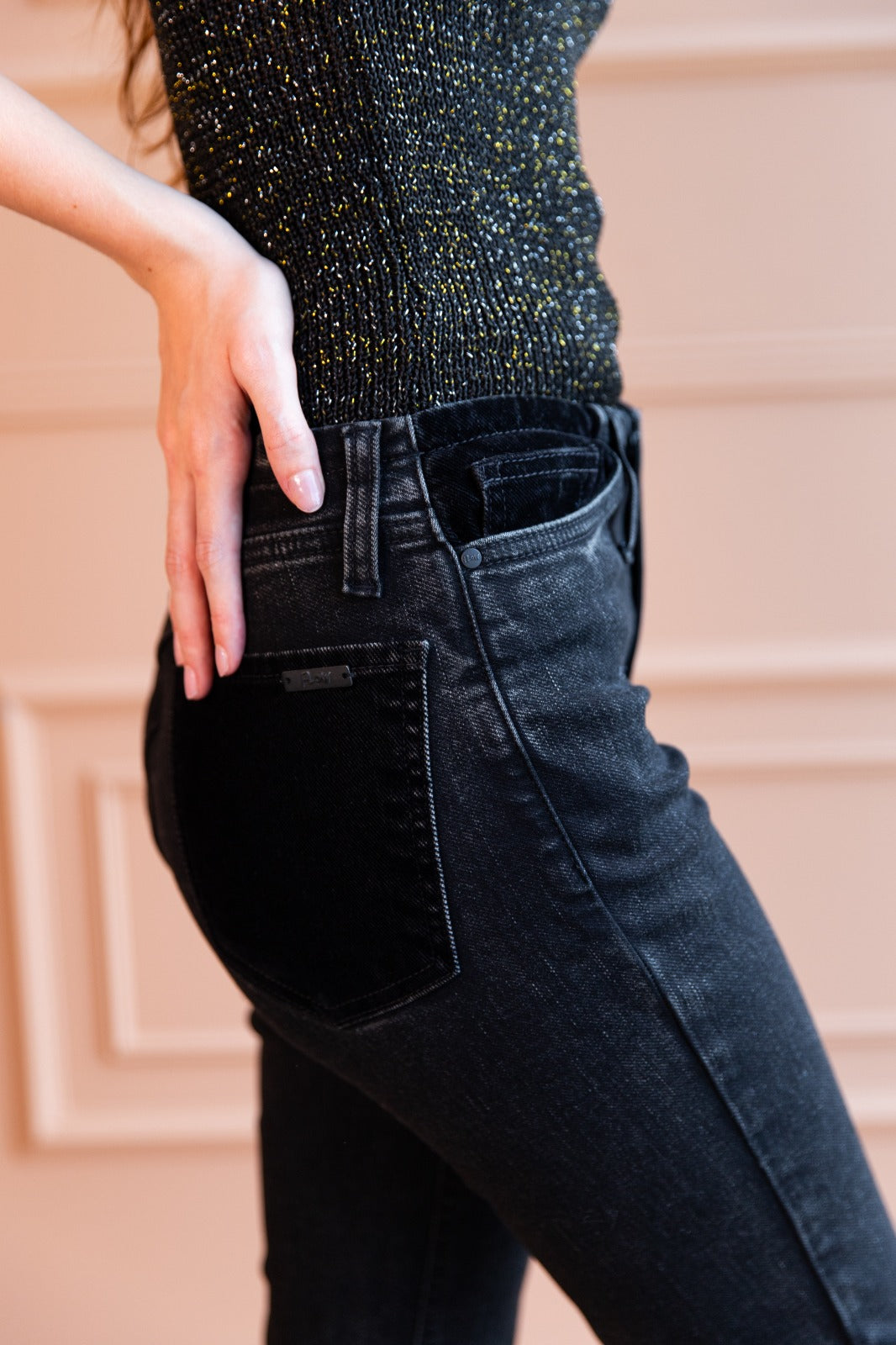 Jean Denim Velvet Leia
