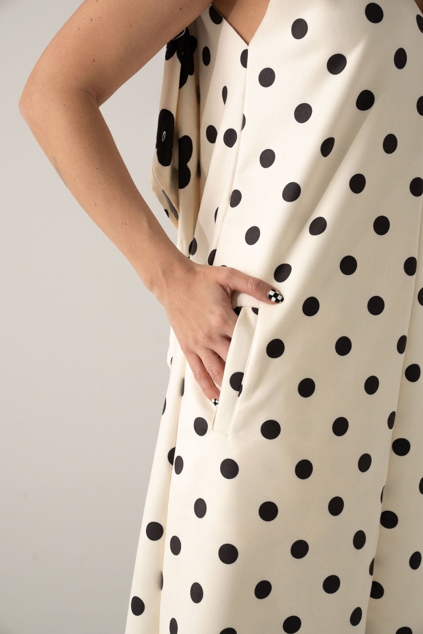 Vestido Serena Print Dots