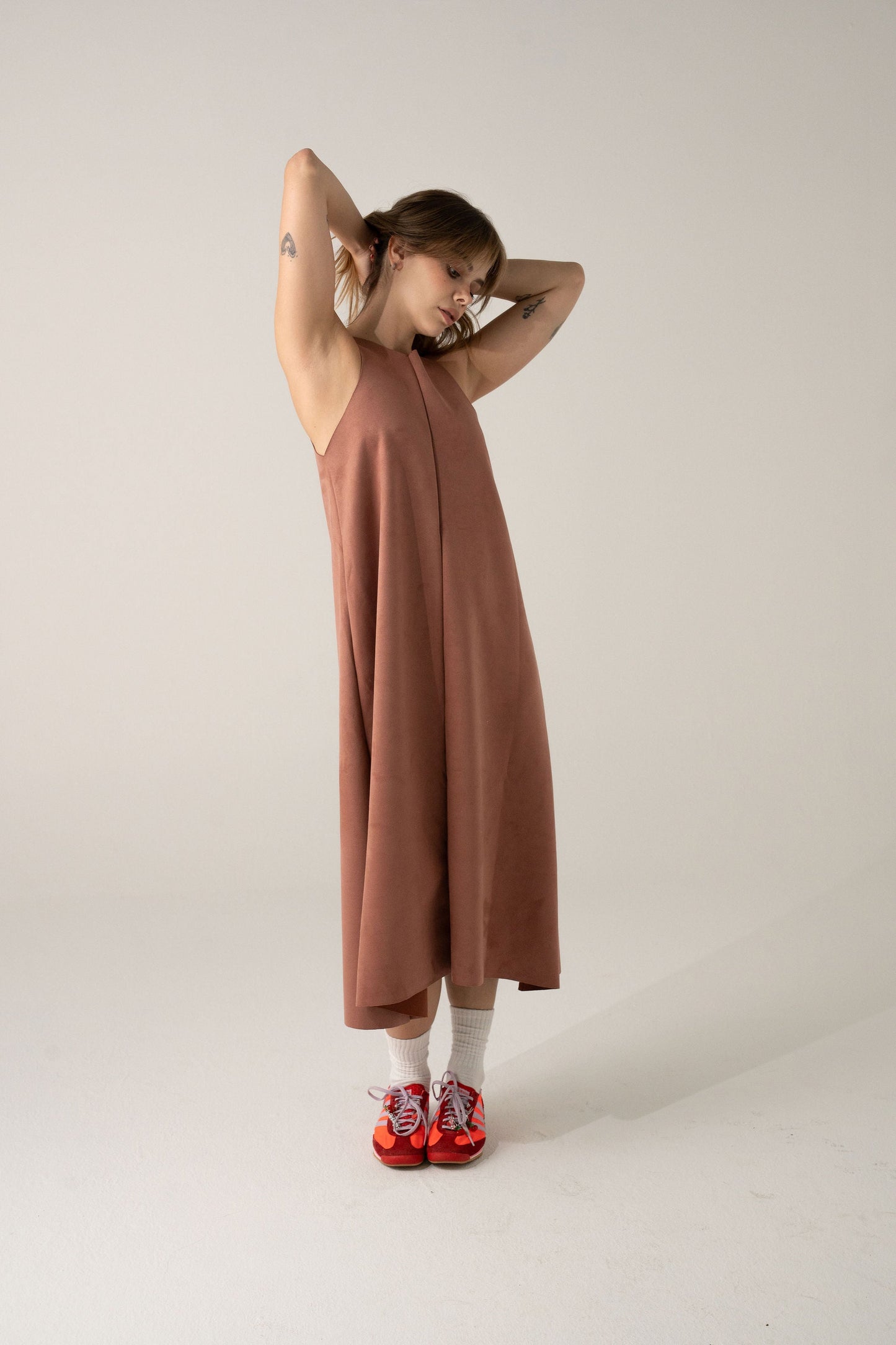 Vestido Siena Canela