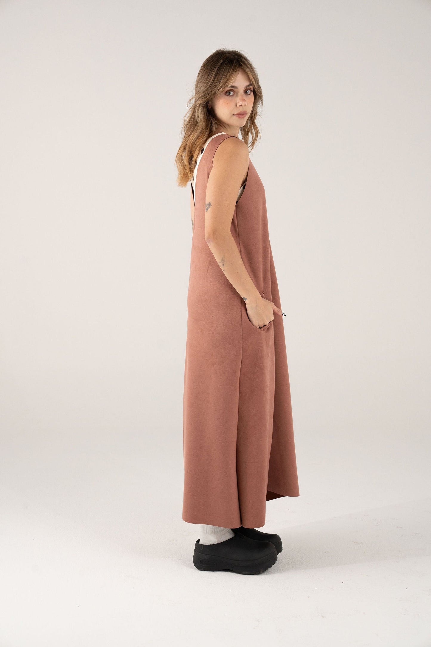 Vestido Serena Canela
