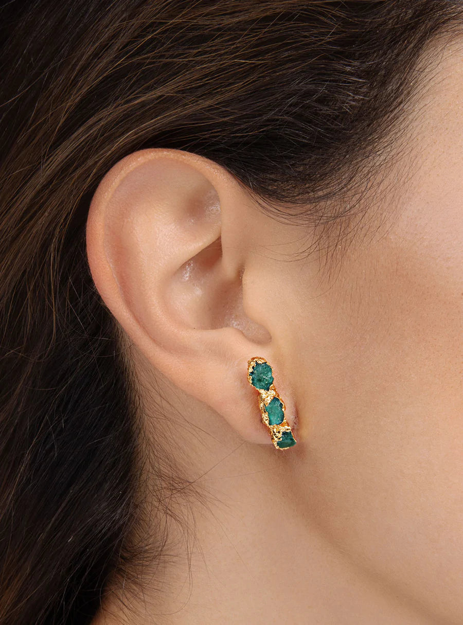 Aretes 3 Studs Stone