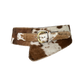Cinturon Savanna Cowprint Brown