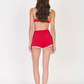 Short Cherry Rojo