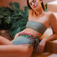 Top Tropical Charm Verde Oliva
