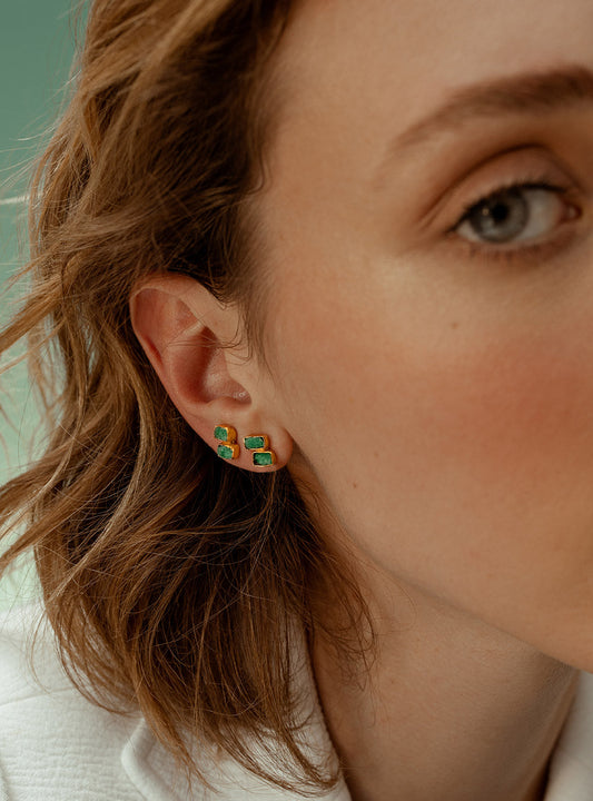 Arete Maya 2 Stone Studs
