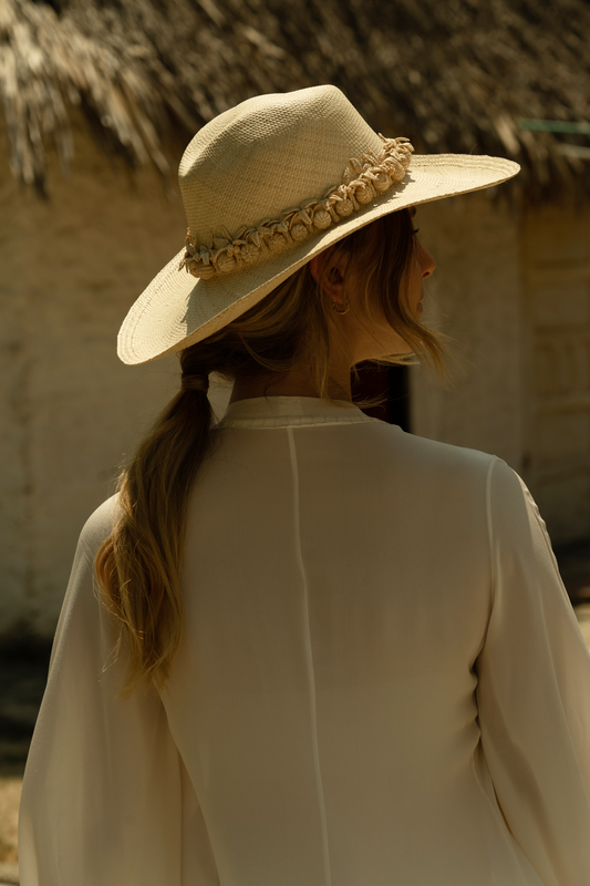 Sombrero Gaia Hat Blanco