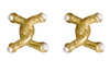 Aretes Exe Pearl Gold