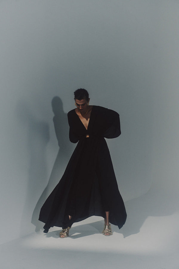 Dress Maxi Tangua Negro