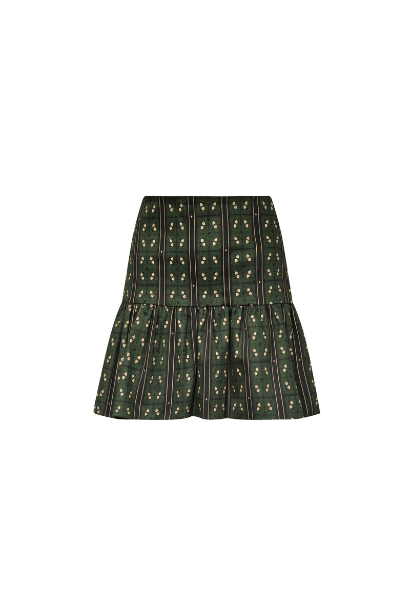 Skirt Ada Mini Corta Verde