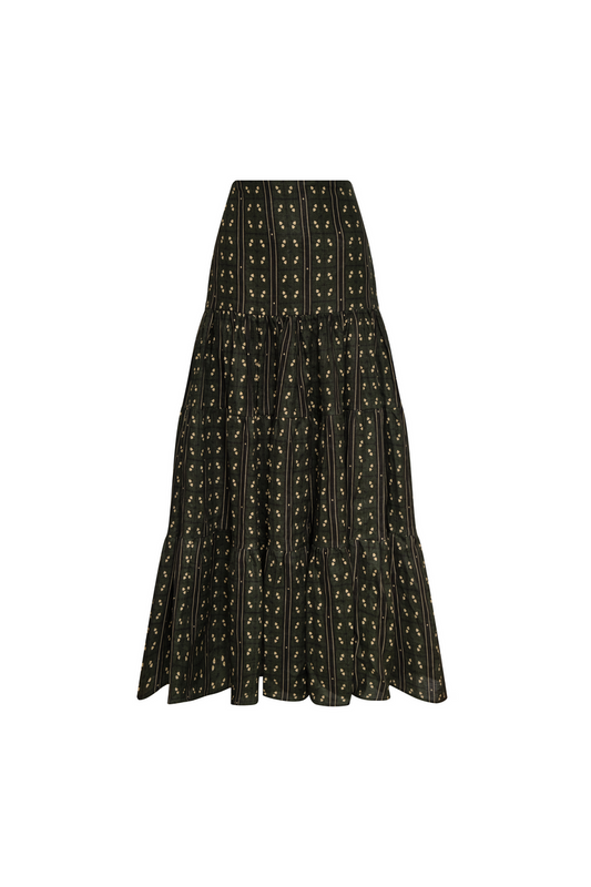 Maxi Skirt Tala Larga Verde