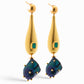 Aretes Bossa Noir Drop
