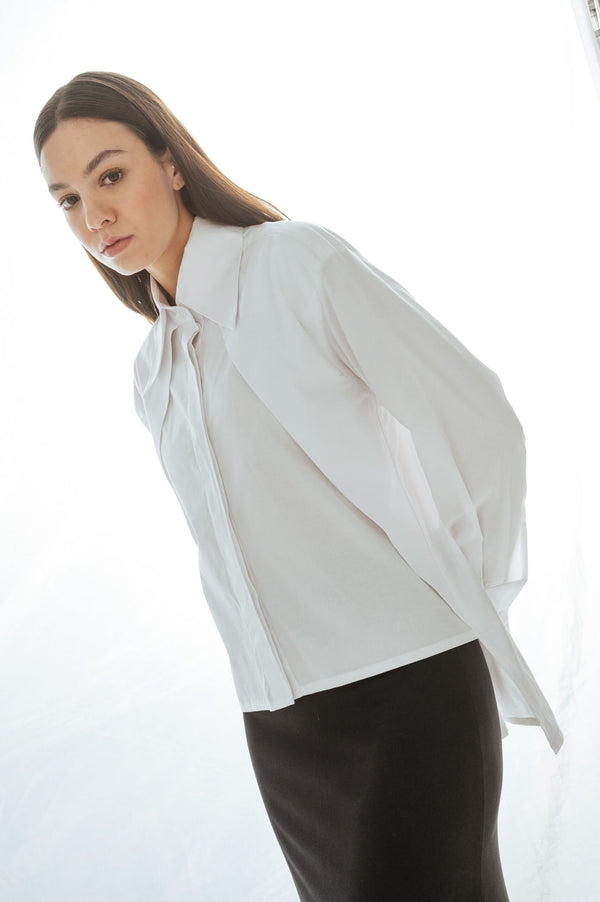 Camisa Cuello En Picos