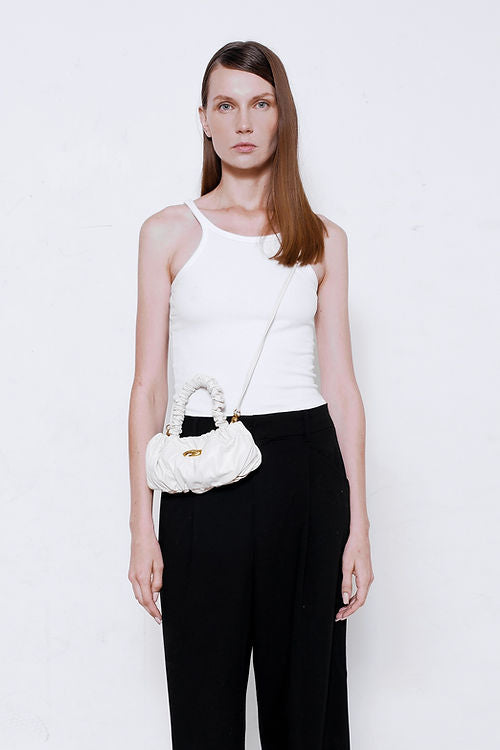Cartera Le Sac Petite Crema