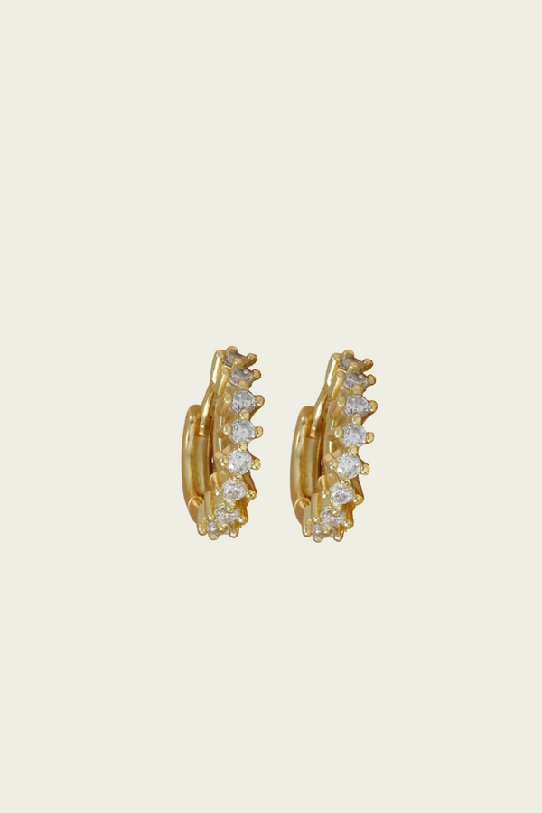 Aretes Temsa White