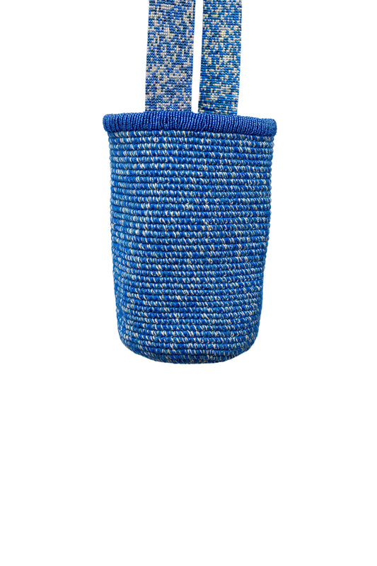 Mochila Renacer Matizada Asa Recamada Maxipetunia Azul 13x20