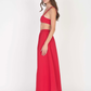 Top Cherry Charm Rojo