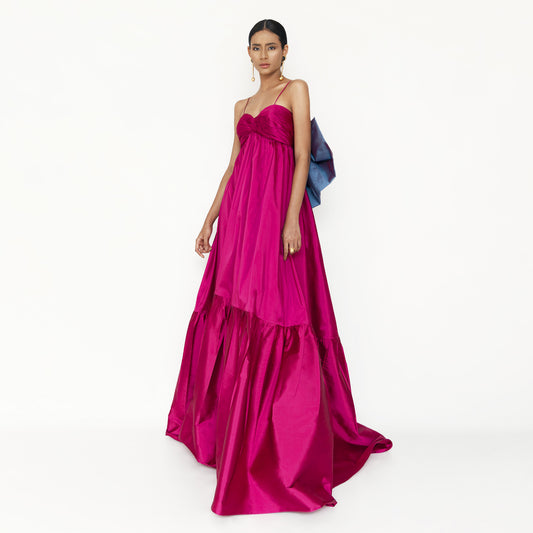 Vestido Kary Fucsia