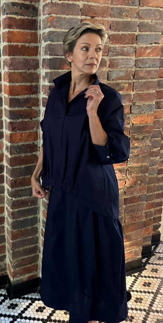 Falda Petronia Navy