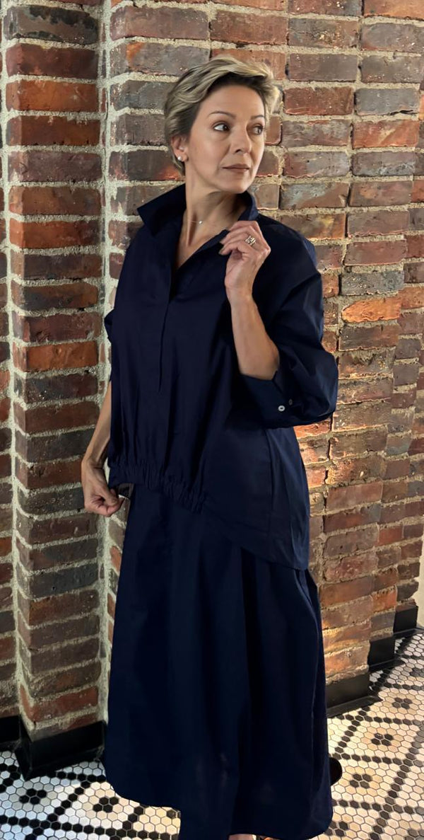 Falda Petronia Navy