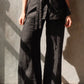 Pantalon Aire Bota Campana de Linio Negro